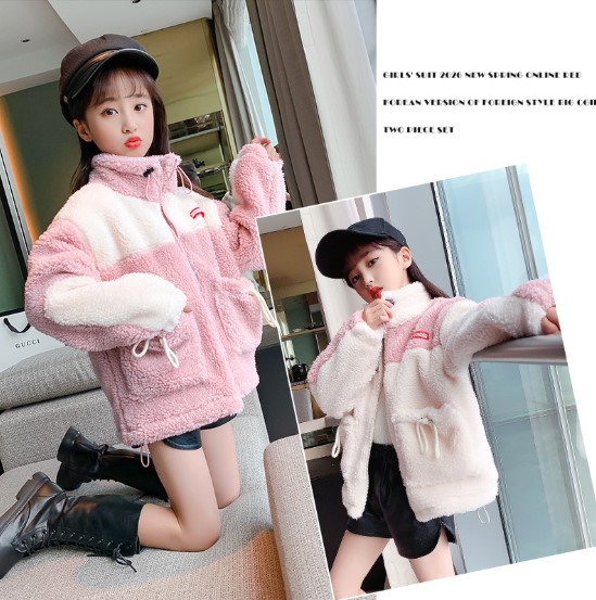 2020冬服新作韓国子供服　女の子　２色　コート　ジャケット