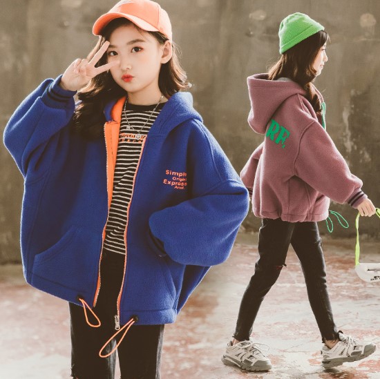 2020冬服新作韓国子供服　女の子　2色　コート