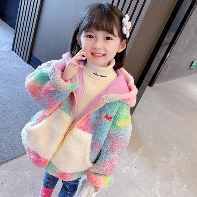 2021冬服新作韓国子供服　女の子  かわいい　コート