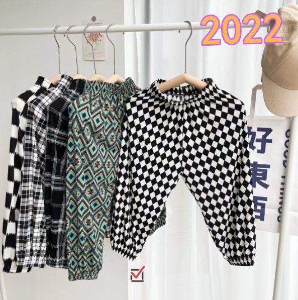 2022夏服新作韓国子供服　人気蚊よけパンツ