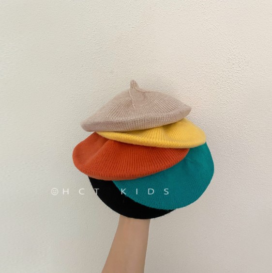 2022秋服新作韓国子供服　女の子　１０色　ベレー帽