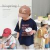 2023夏服新作韓国子供服　男の子　英字ロゴ　半袖Ｔシャツ