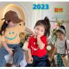 2023夏服新作韓国子供服　女の子　英字ロゴ　半袖Tシャツ