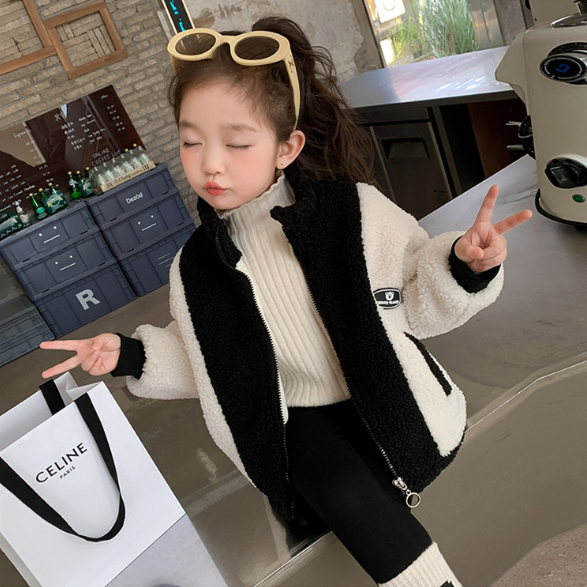 2023冬服新作韓国子供服　女の子　かわいい　アウター