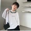 2024秋服新作韓国子供服　英字ロゴ　長袖ｔシャツ