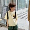 2025夏服新作韓国子供服　ポテトチップス　半袖ｔシャツ