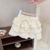2025夏服新作韓国子供服　女の子　レース　ショートパンツ