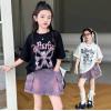2025夏服新作韓国子供服　女の子　半袖ｔシャツ