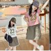 2025夏服新作韓国子供服　女の子　半袖ｔシャツ