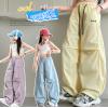 2025夏服新作韓国子供服　女の子　3色パンツ