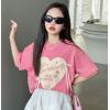 2025夏服新作韓国子供服　英字ロゴ　半袖ｔシャツ
