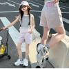 2025夏服新作韓国子供服　リボン柄　ショートパンツ