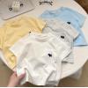 2025夏服新作韓国子供服　純綿　半袖Ｔシャツ