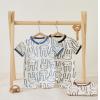 2025夏服新作ベビー服　うさぎ柄　ロンパース