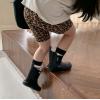 2025夏服新作韓国子供服　5分丈　豹柄パンツ