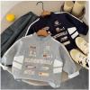 2025秋服新作韓国子供服　英字ロゴ　トップス