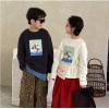 2025秋服新作韓国子供服　トップス　ｔシャツ