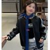 2025秋冬服新作韓国子供服　女の子　puアウター