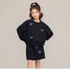 2025秋服新作韓国子供服　リボン柄　上下セット