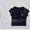 2026夏服新作韓国子供服　ドット柄　半袖ｔシャツ