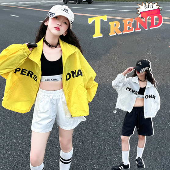 2026夏服新作韓国子供服  日焼け止めウェア  ショートパンツ