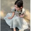 2026夏服新作韓国子供服　女の子　4色ワンピース