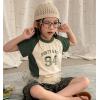 2026夏服新作韓国子供服　英字ロゴ　半袖ｔシャツ