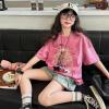 2026夏服新作韓国子供服　女の子　半袖ｔシャツ