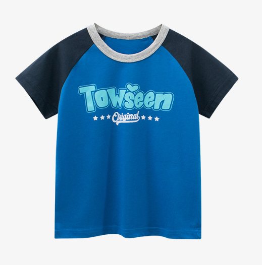 2026夏服新作韓国子供服　英字ロゴ　半袖ｔシャツ