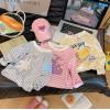 2026夏服新作韓国子供服　ボーダー柄　UVカットウェア　長袖ｔシャツ