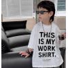 2026夏服新作韓国子供服　英字ロゴ　半袖ｔシャツ