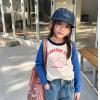 2026秋服新作韓国子供服　英字ロゴ　長袖ｔシャツ